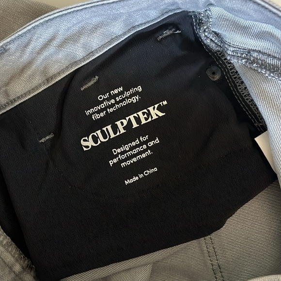 Athleta Sculptek Kenai Gray Cropped Jeans 24” inseam - Picture 8 of 10